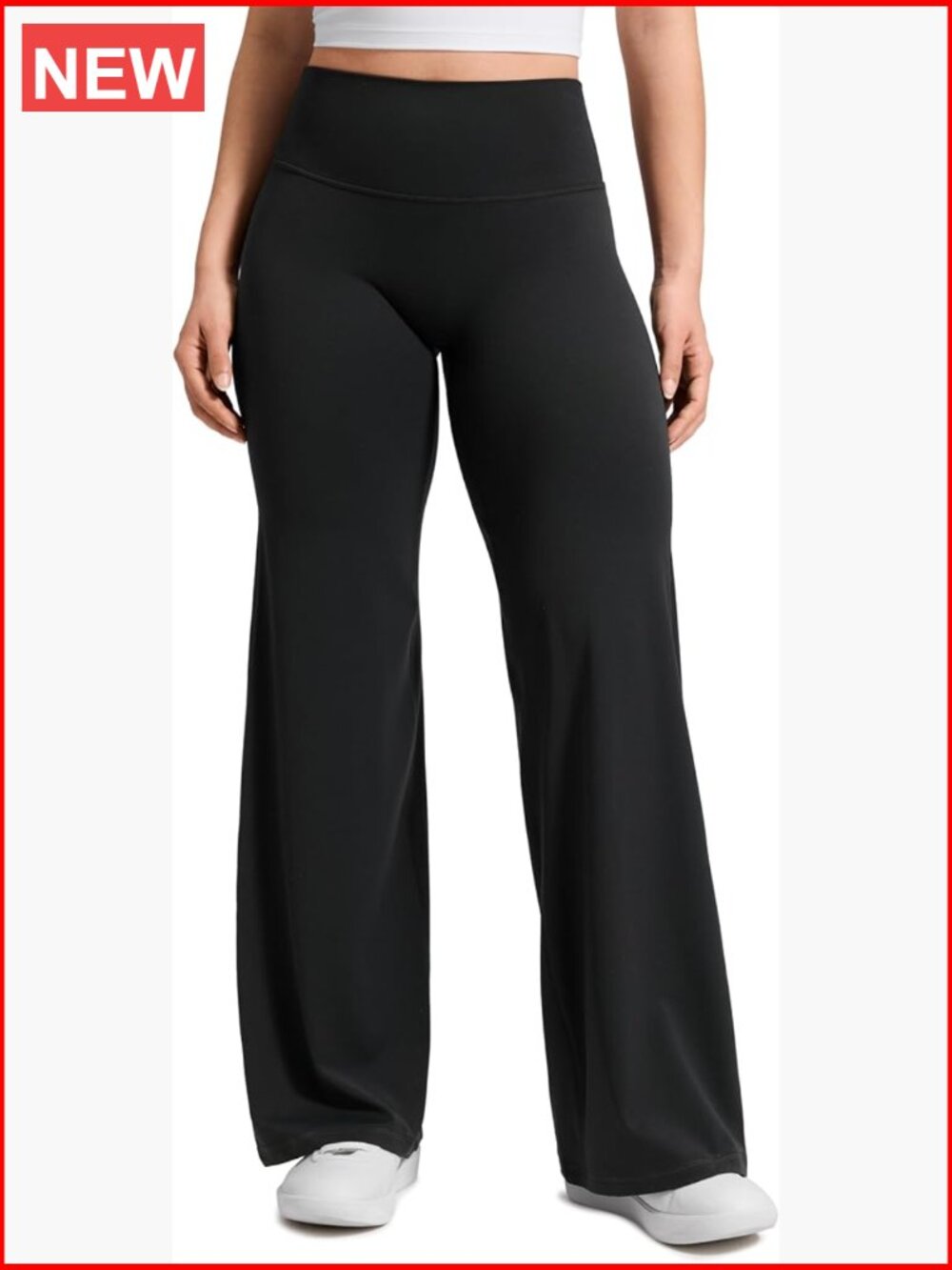 Buttery Soft High Waist Wide Leg Yoga Pants No Front Seam